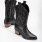 Cowgirl Boots, Cowboy Boots, Western Boots, Wide calf cowgirl boots, Black Boots, Winter Boots, Cowboy Boots Women, Boots Women, Boho Western Boots, Stylish Boots, Long Black Boots, Heeled Boots, High Heel Cowgirl Boots, Vegan Boots, Long Boots, Tall Boots, Christmas Gift, Vegan Gift, Fall Clothing