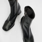 Plesa Black Chunky Heel Boot (Women)