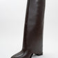 Maybe Brown Chunky Heel Boot (Women)