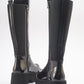 Solo Black Patent Platform Boot (Women)
