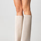 Maybe Beige Chunky Heel Boot (Women)