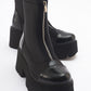 Bray Black Patent Chunky Boot (Women)