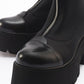 Bray Black Patent Chunky Boot (Women)
