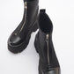 Bray Black Patent Chunky Boot (Women)