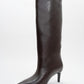 Cassandra Brown Cilt High‑Heel Boot (Women)