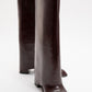 Maybe Burgundy Chunky Heel Boot (Women)
