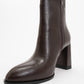 Jewel Brown Cilt High Heel Boot (Women)