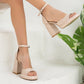 Rose Gold Bride Dress Shoes Platform Heels