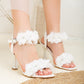 White Wedding Shoes, Bridal Shoes, High Heels, Lace Wedding Shoes, White Heels, White Bride Shoes, Wedding Shoes, White High Heel Shoes
