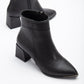 Black Boots, Black Booties, Black Ankle Boots, Pointed Toe Boots, Boots Women, Matt Black Booties, Winter Boots, High Heel Boots, Goth Boots, Side Zip Boots, Black Matt Boots, Winter Boots, Boots Women, Pointed Toe Boots, Stylish Boots, Black Booties, Festival Boots, Rave Boots