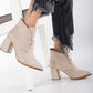 Beige Suede Boots, Ankle Boots, Lace Up Boots Women, Beige Ankle Boots, Winter Boots, Beige High Heel Boots, Ankle Booties, Beige Boots