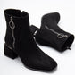 Black Boots, Black Suede Boots, Black Ankle Boots, Ankle Boots, Boots Women, Black Suede Booties, Winter Boots, High Heel Boots, Goth Boots